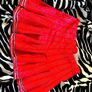 Cute cheerleader style skirt